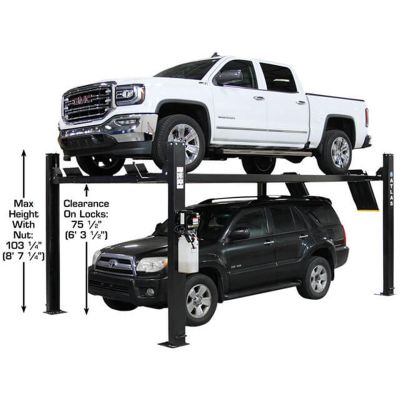 ali Atlas ALI Certified, APEX9, 4 Post Parking lift, 9,000-lb Capacity