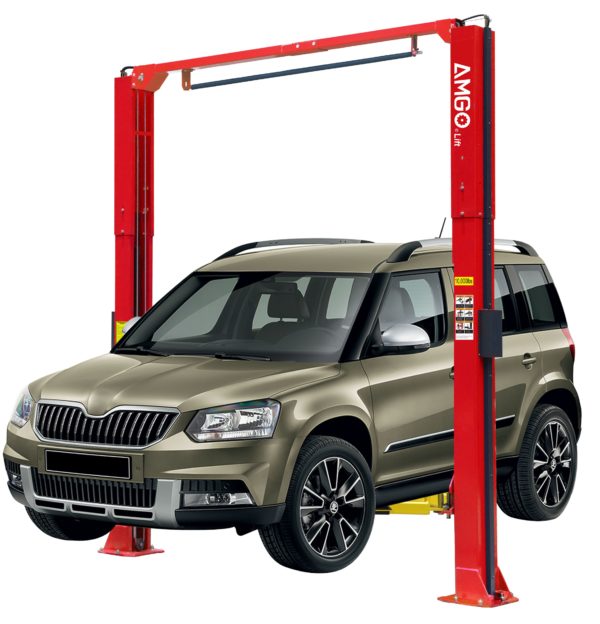 AMGO® OH-10 ALI Super-Asymmetric® 2 Post Auto Lift 10,000-lb Capacity