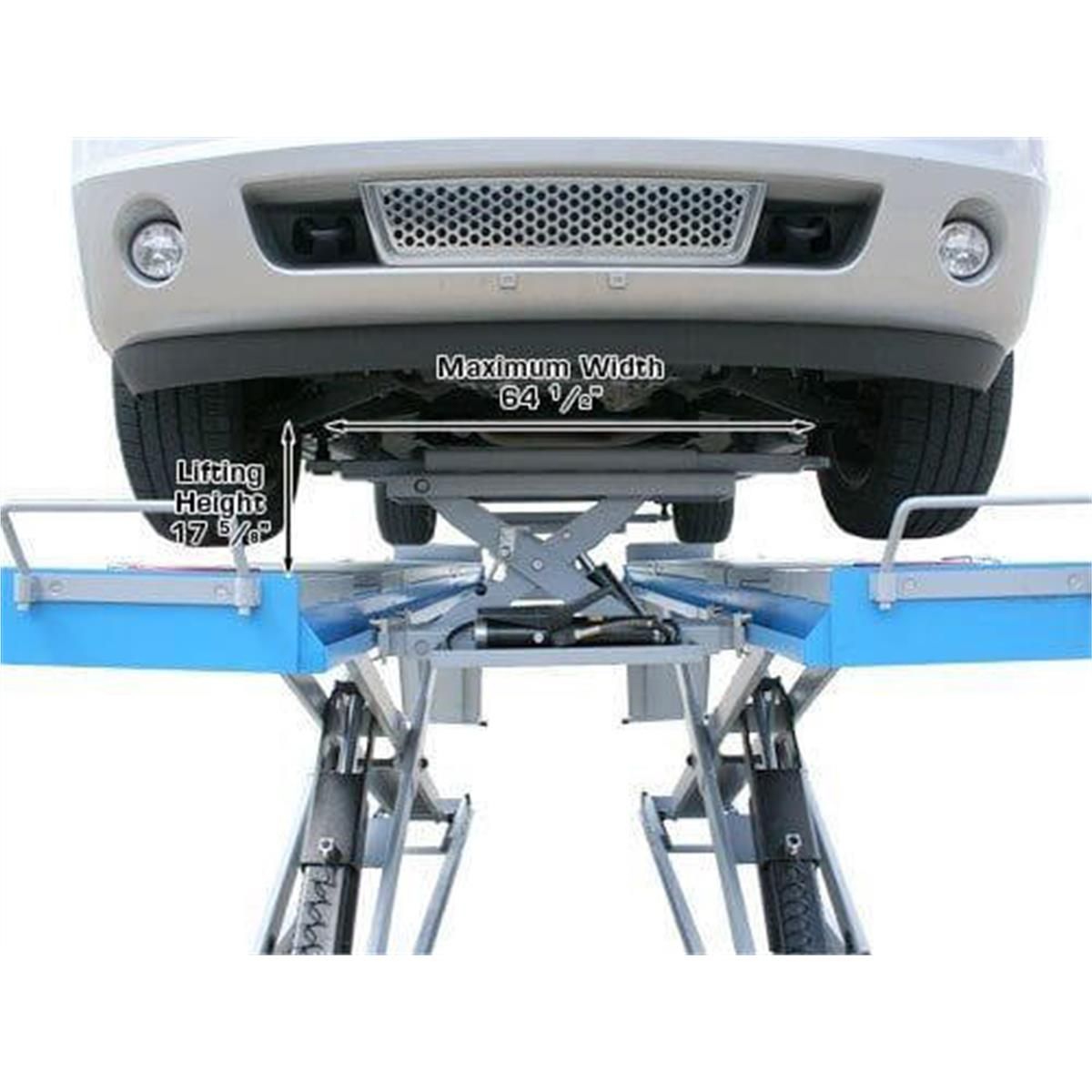Atlas Equipment 12ASL Alignment Scissor Lift and RJ-6 Rolling Jacks Combo
