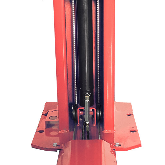 AMGO® BP-9 Base-Plate 2 Post Auto Lift, 110Volt Power Unit
