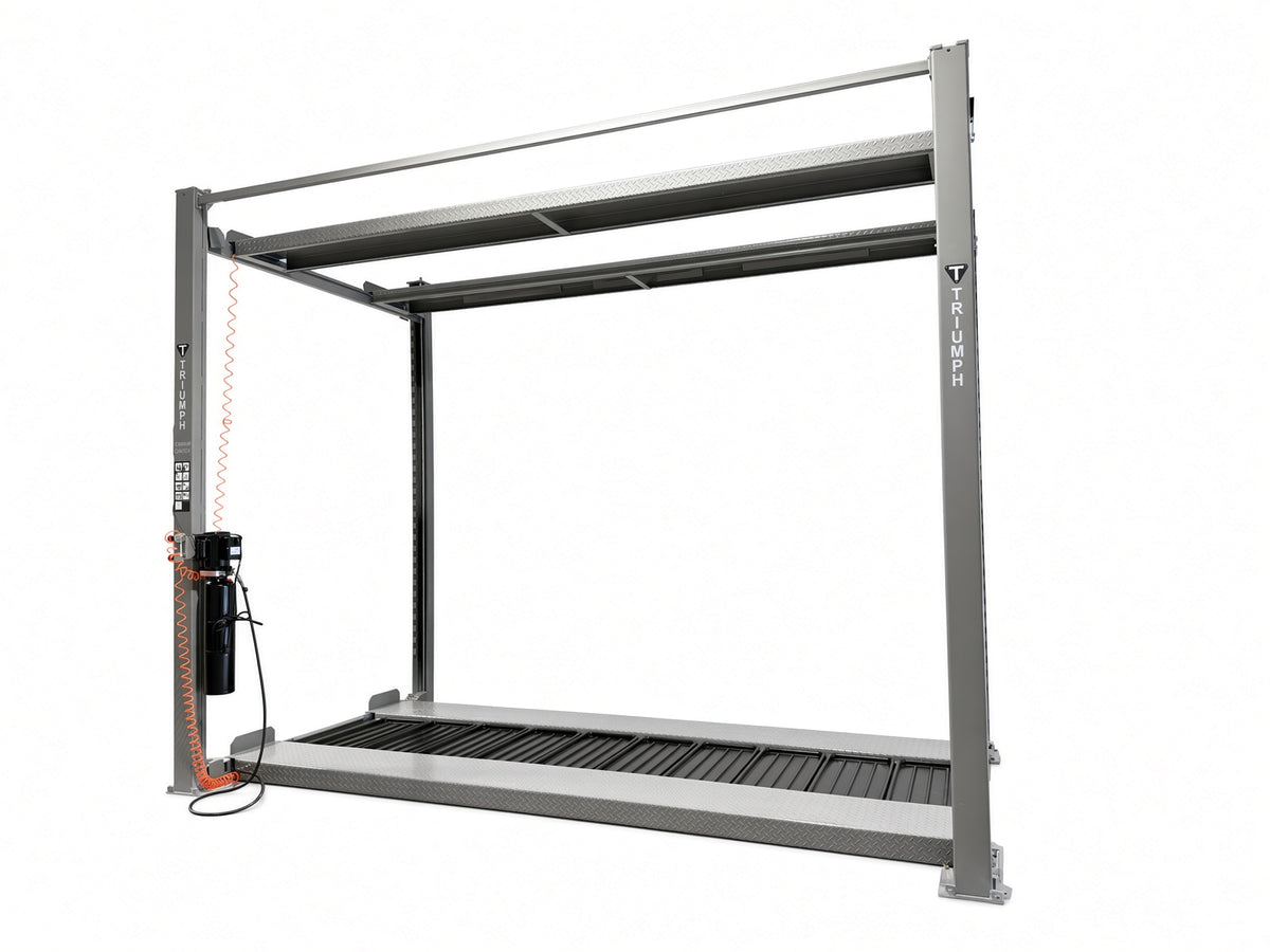 Triumph NSS-5x2 Double Stacker Service Storage Four Post Automotive Lift