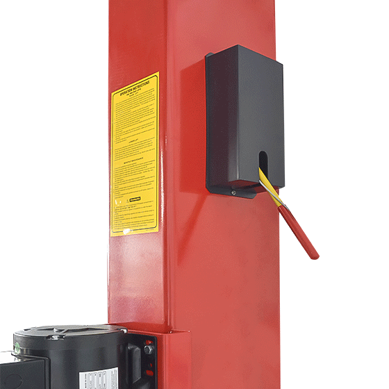 AMGO® BP-9 Base-Plate 2 Post Auto Lift, 110Volt Power Unit