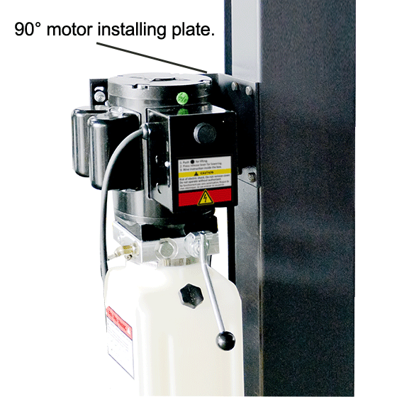AMGO Storage Lift 407-P, 4 Post Parking Auto lift, 7,000-lb Capacity