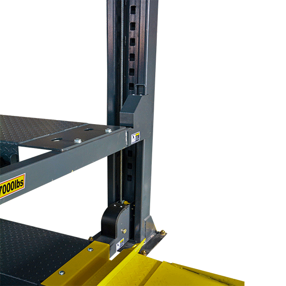 AMGO 4097X, Triple-4 Post Parking Auto Lift, 9,000-lb Capacity