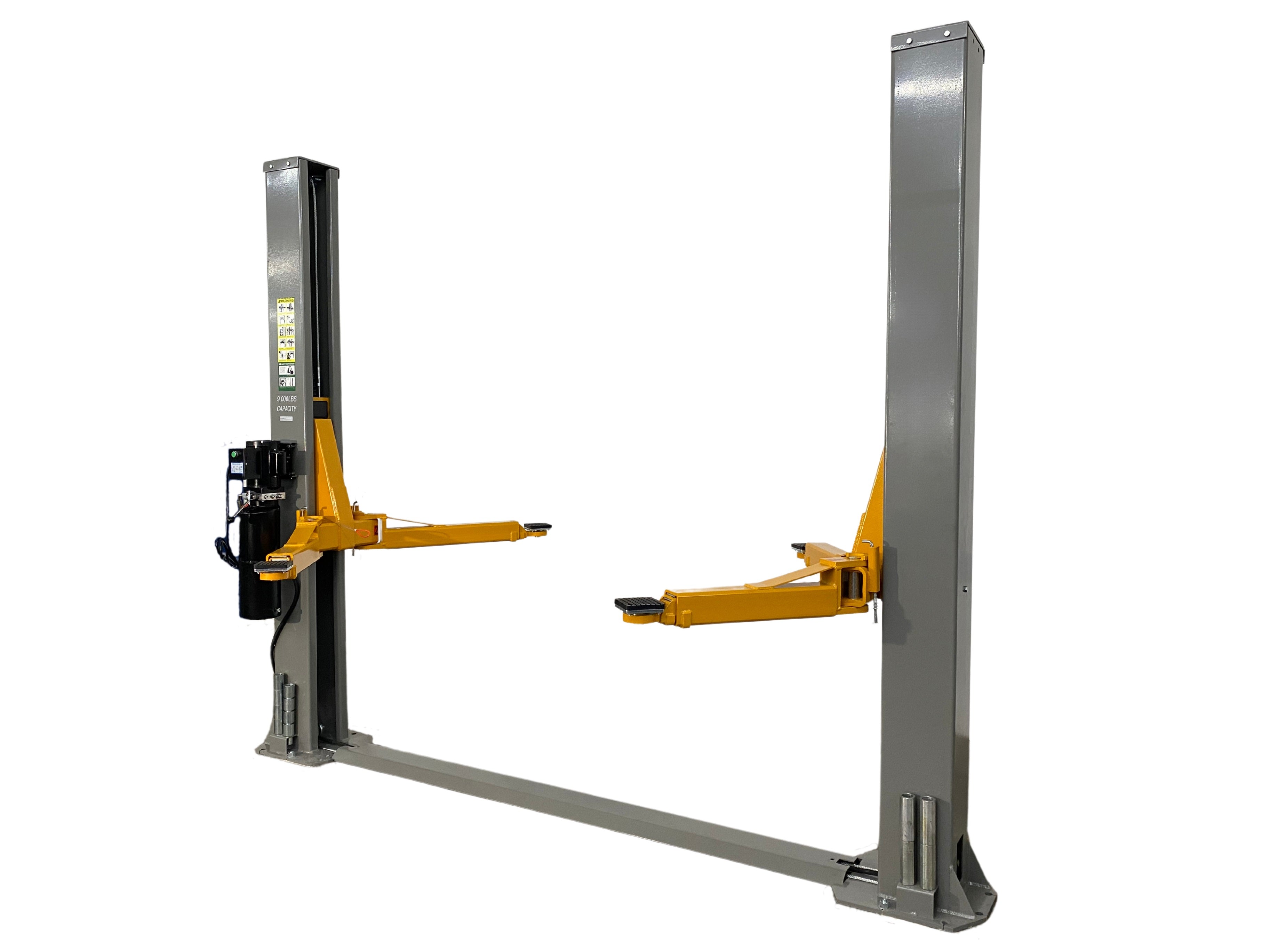 Triumph NT-9 Baseplate 2 Post Auto Lift, 3-Stage Arms, 110 Volt