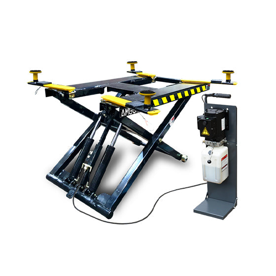 AMGO MR06 Portable Mid Rise Scissor Auto Lift 6000-lb