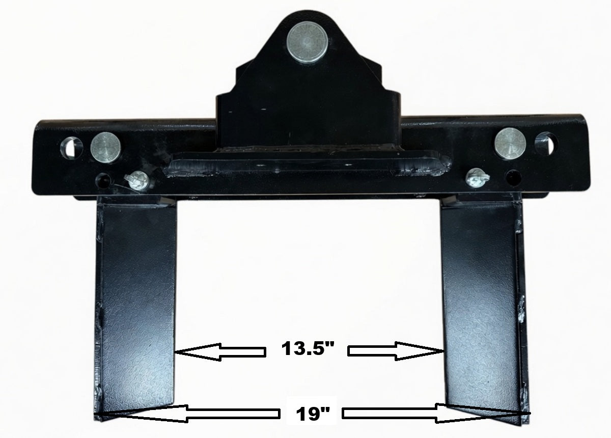 Triumph Wheel Support Adapter, Adjustable for 2-Post Auto Lifts, NT-WA66C