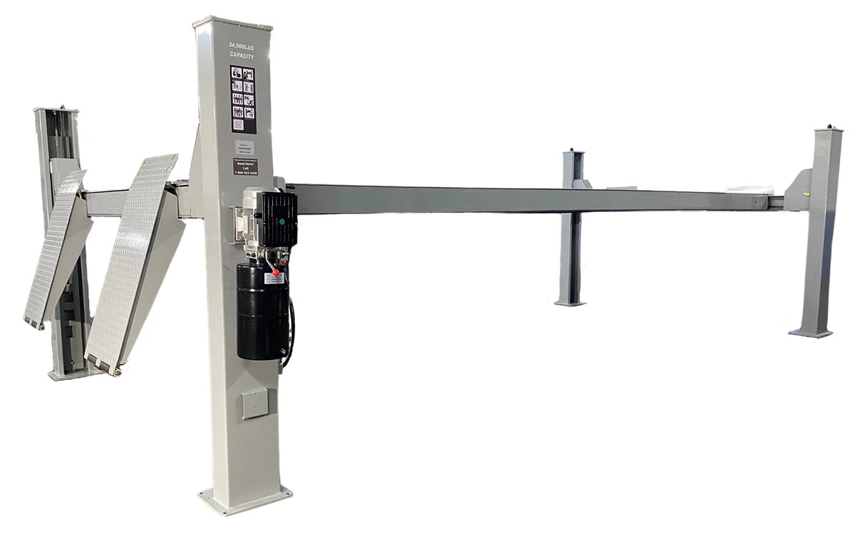 Triumph NTR-32, Heavy-Duty 4-Post Auto Lift, 32,000 lb Capacity