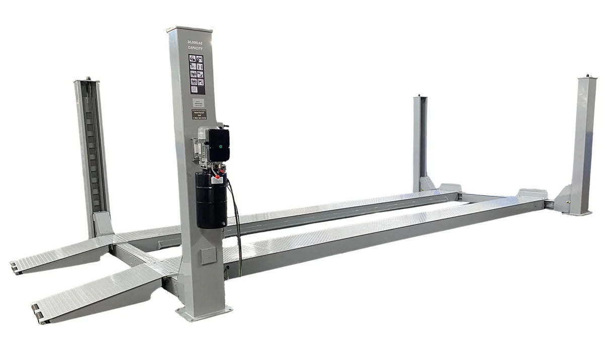 Triumph NTR-32, Heavy-Duty 4-Post Auto Lift, 32,000 lb Capacity