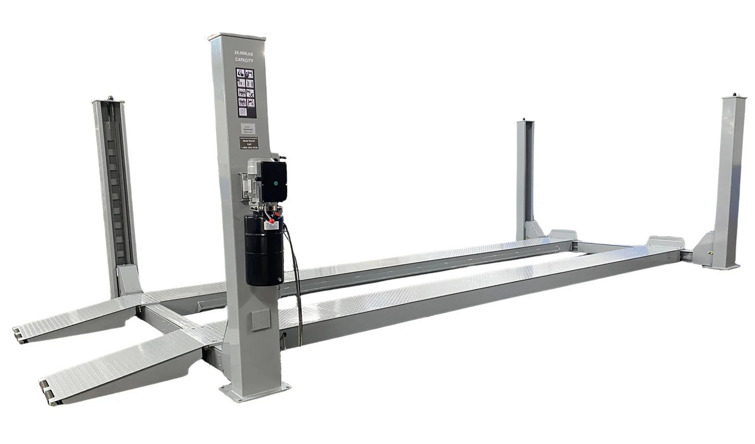 Triumph NTR-24, Heavy-Duty 4-Post Auto Lift, 24,000 lb Capacity