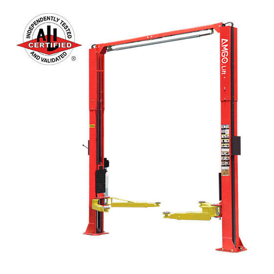 AMGO® OH-10 ALI Super-Asymmetric® 2 Post Auto Lift 10,000-lb Capacity