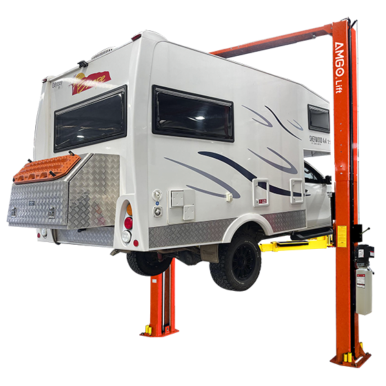 AMGO® OH-12 Premium Heavy Duty 2 Post Auto Lift 12,000-lb Capacity