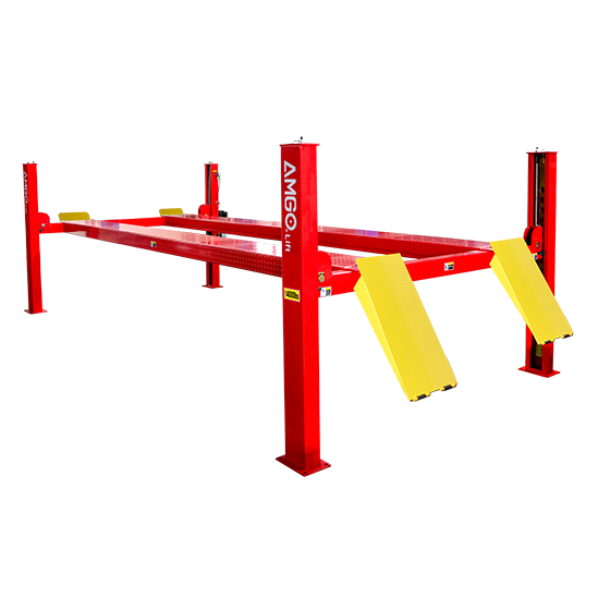 AMGO® PRO-14E, 4-Post Auto Lift Extended, 14,000 Capacity
