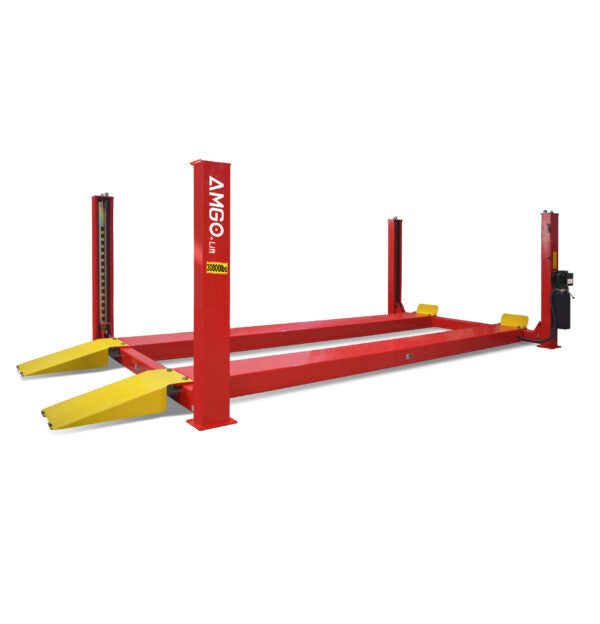 AMGO® PRO-30E, 4-Post Heavy Duty Auto Lift Extended, 30,000 Capacity