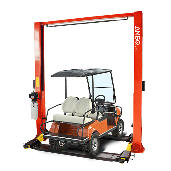 AMGO Golf Cart, Lawn Mower Adapter for 2-Post Auto Lifts, 20805