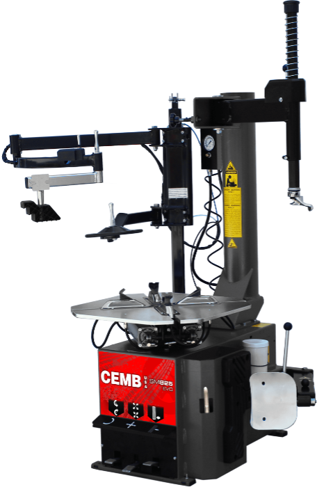 CEMB SM825EVOPA / SM825EVOAIRPA Swing Arm Tire Changer w/ Bead Press System