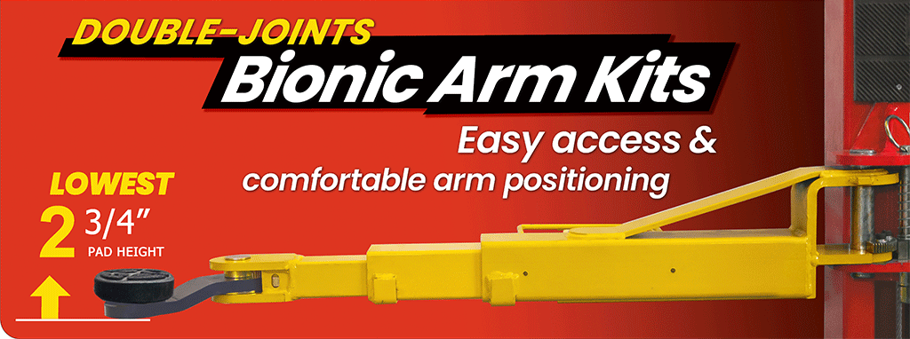 AMGO Bionic Arm Kits, 2-Post Auto Lift, OHX-10, OHX-10H, OH-9, BP-9X, BP-10, BP-9