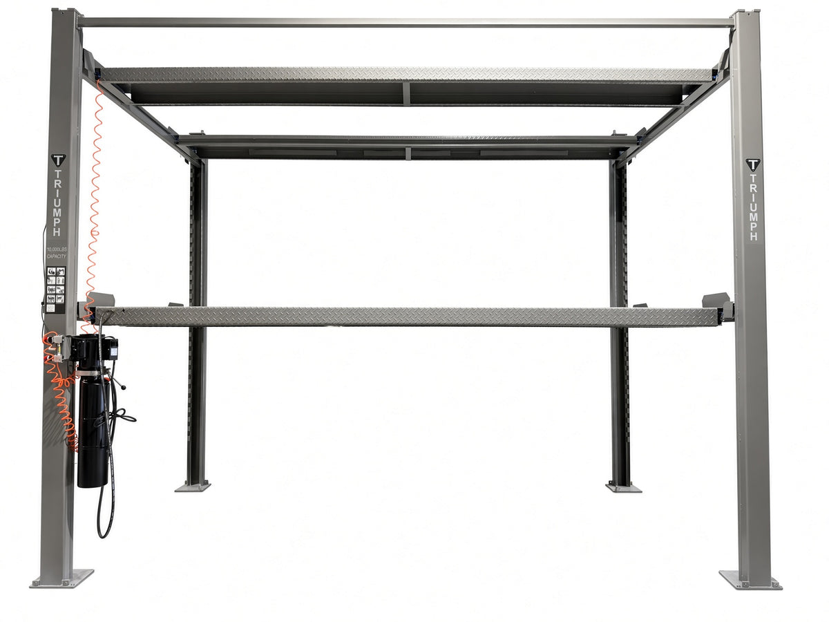 Triumph NSS-5x2 Double Stacker Service Storage Four Post Automotive Lift