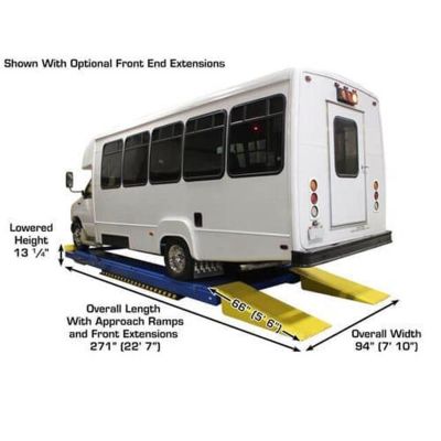 Atlas PX16ACF-COMBO Alignment Scissor Auto Lift and 2 Rolling Jacks