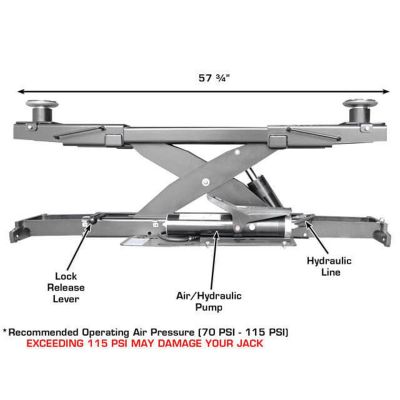 Atlas Platinum ALI, PVL-14 and RJ7&#39;s Commercial Grade 4 Post Auto Lift, Combo