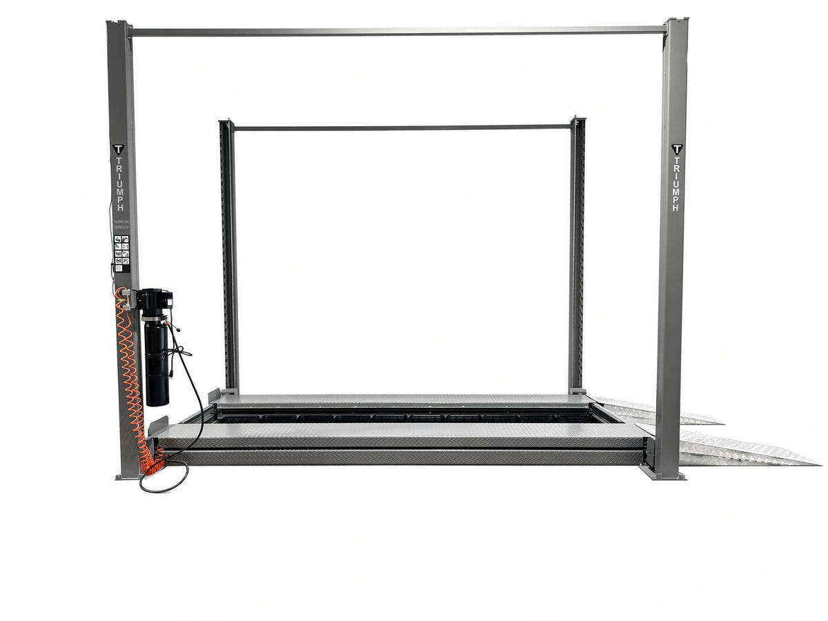 Triumph NSS-5x2 Double Stacker Service Storage Four Post Automotive Lift