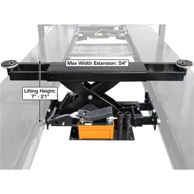 Atlas Equipment 412A Alignment Lift and RJ6 Rolling Jacks Combo