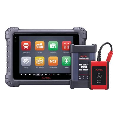 Autel MaxiSYS MS909CV Advanced Commercial Vehicle Diagnostics Tablet, Wireless J2534 VCI