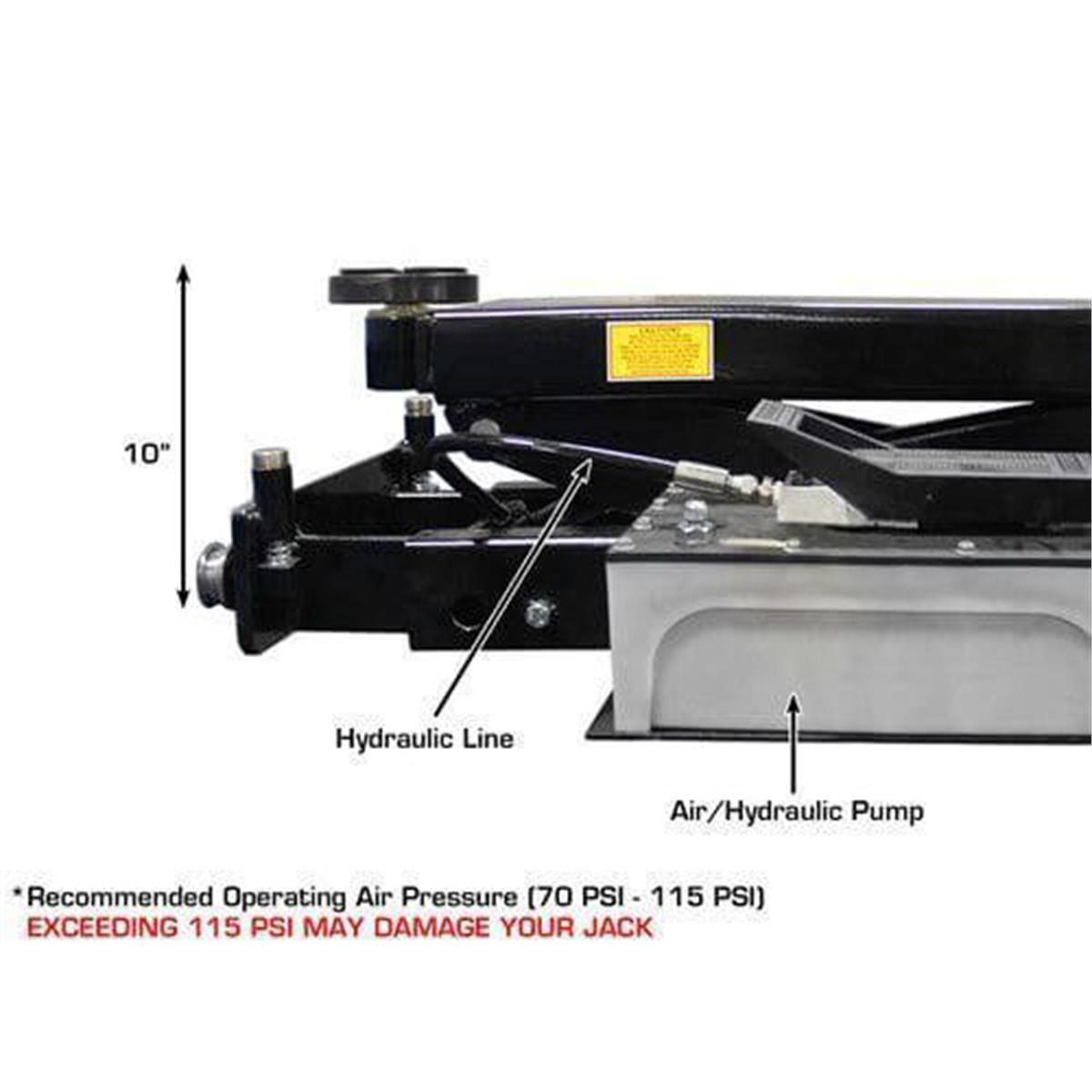 Atlas PX16ACF-COMBO Alignment Scissor Auto Lift and 2 Rolling Jacks