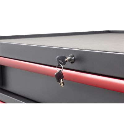 K Tool Toolbox 41 Inch Premium 10 Drawer Double Bay 1,000 lb, Black (75132)