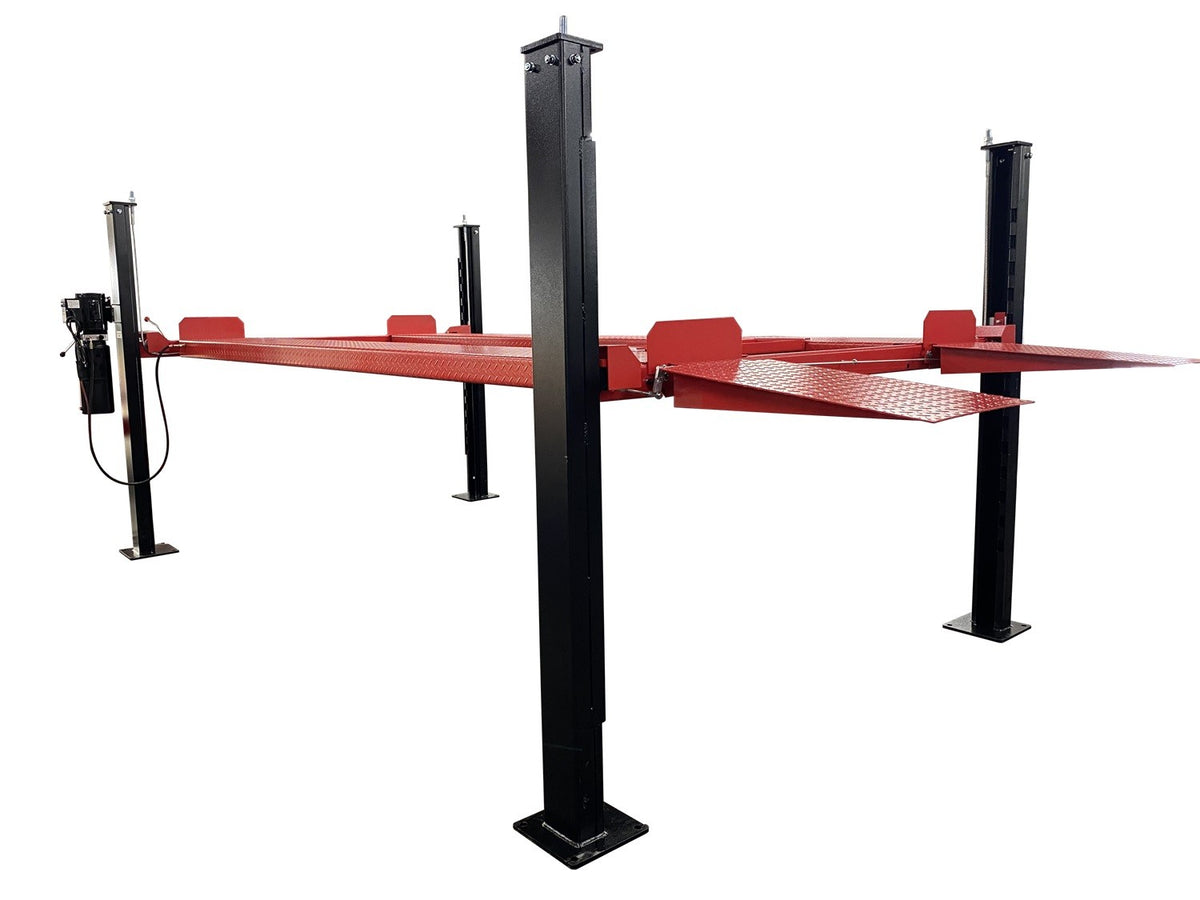 Triumph RED Tall Storage Lift, NSS-8XLT, 4 Post Parking lift, 8,000-lb Capacity