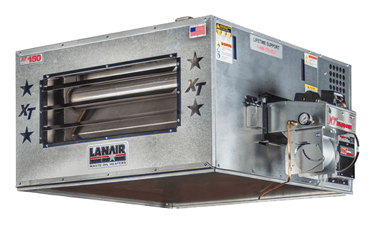 Lanair XT150 Waste Oil Heater, Value Package 1