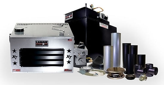 Lanair XT150 Waste Oil Heater, Value Package 2