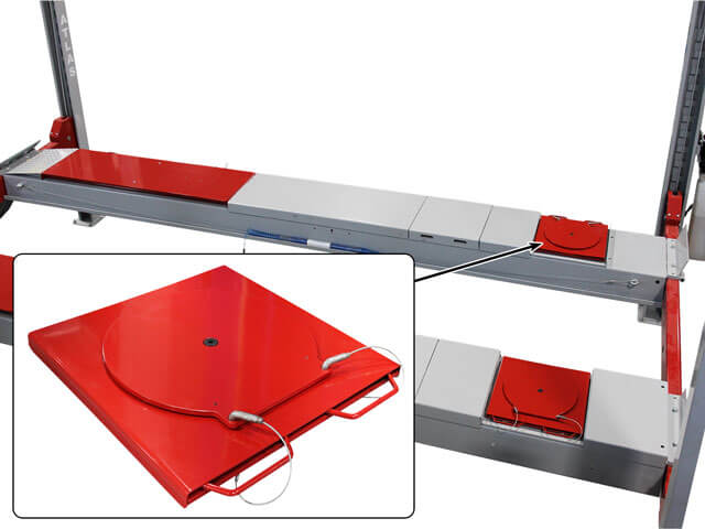 Atlas® Platinum Wheel Alignment Kit with Slip Plates and Turn Tables, PVL-ALIKIT