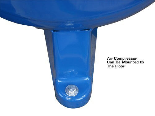 Atlas® Air Force AF9-17, 2-Stage 7.5 HP, 80 Gallon Air Compressor w/Mag Starter