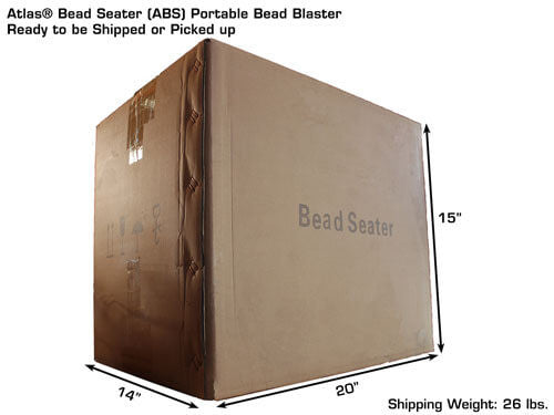 Atlas® ATTC-ABS Bead Seater, Portable Bead Blaster