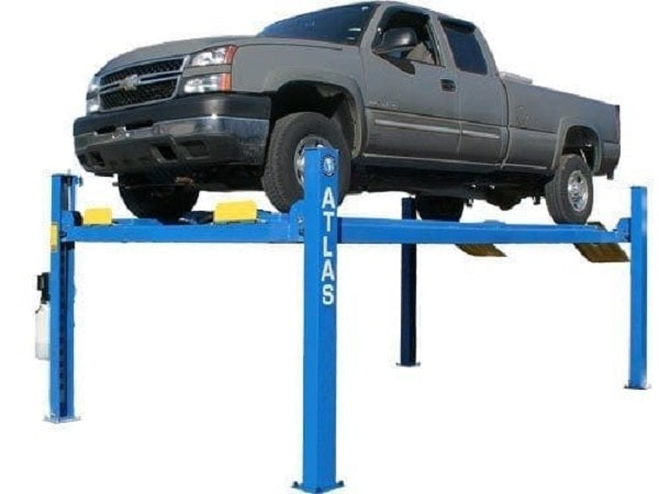 Atlas 412, Closed Front, Commercial 4 Post Auto Lift, 12000-lb Capacity