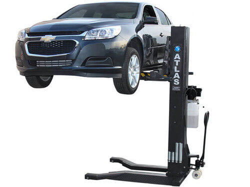 Atlas® PSP-6000 - 6,000 lb. Portable Single Post Auto Lift