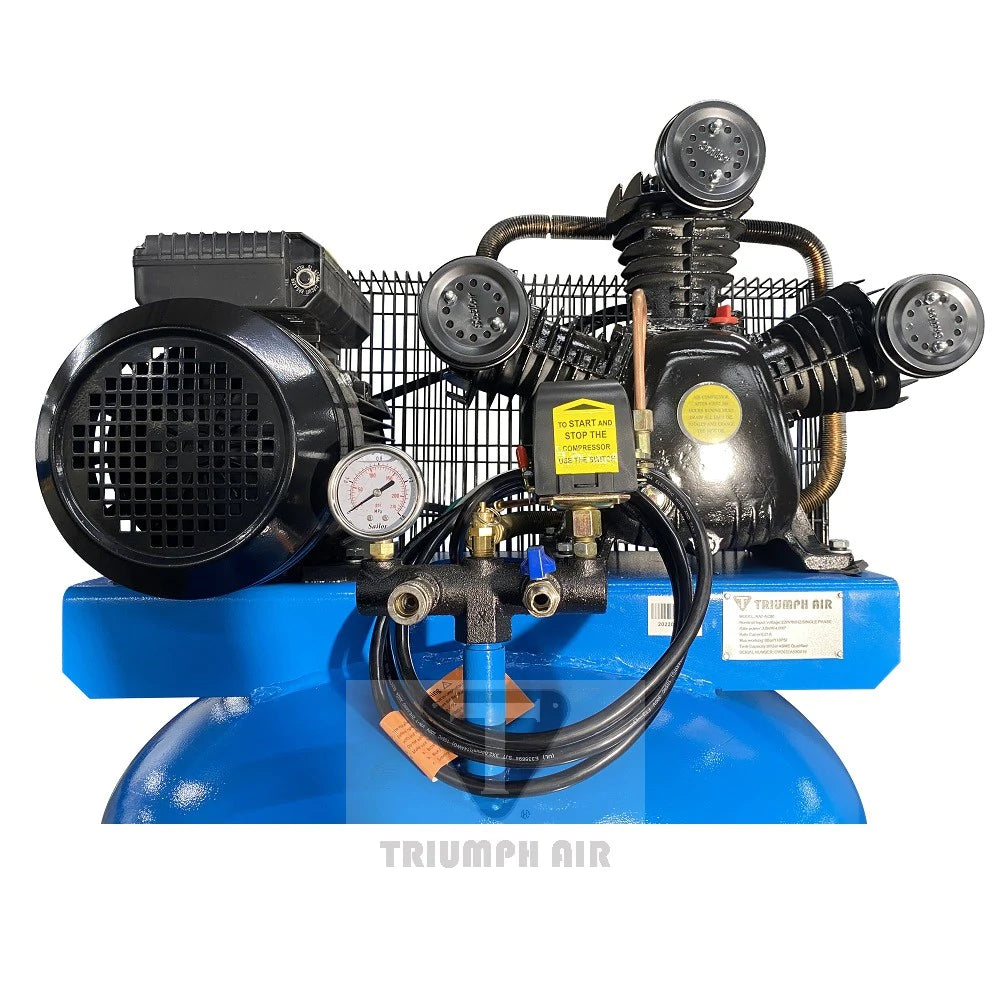 Triumph AC80 3-Cylinder, Single Phase, 80 Gallon Air Compressor