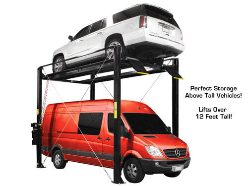 Atlas® PRO7000ST Super Tall 4-Post Automotive Storage Lift